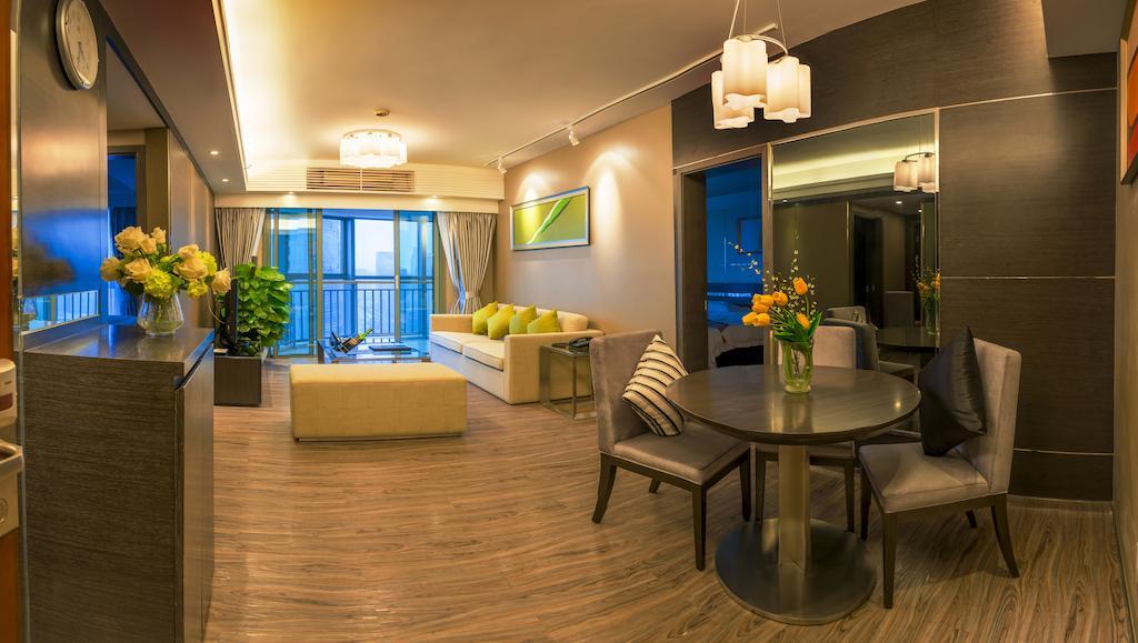Fietser International Residence Shenzhen Zimmer foto