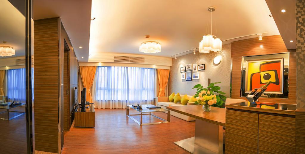 Fietser International Residence Shenzhen Zimmer foto